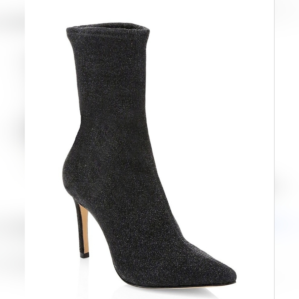 Schutz Sciarpe Glitter Sock Booties